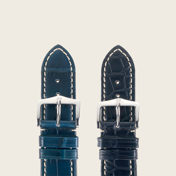 azul-negro CORREAS-DE-RELOJ-HIRSCH