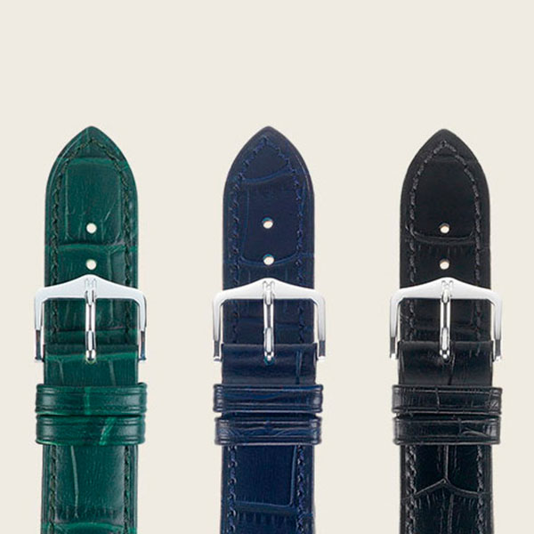 verde-azul-negro CORREAS-DE-RELOJ-HIRSCH