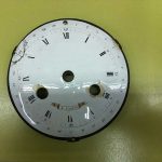Esfera rota antes de la restauraci&oacute;n